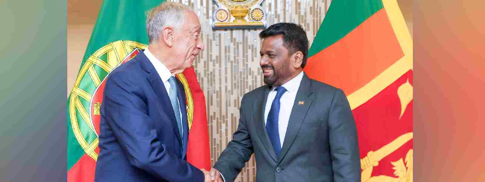 ශ්‍රී ලංකා - පෘතුගාල නායකයෝ හමු වෙති